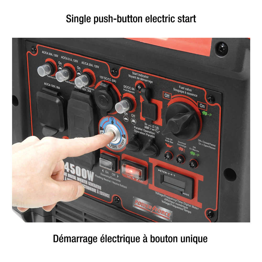 King - Générateur inverseur KCG-4500I 4500 W