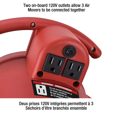 King 8500AM  -  550 CFM 3 Speed 120V Air Mover King Canada