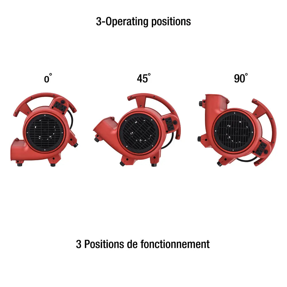 King 8500AM  -  550 CFM 3 Speed 120V Air Mover King Canada