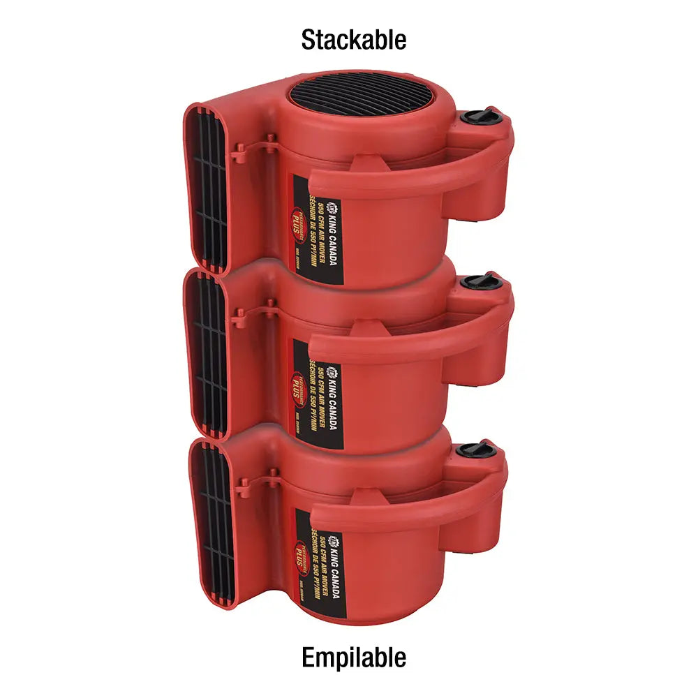 King 8500AM  -  550 CFM 3 Speed 120V Air Mover King Canada