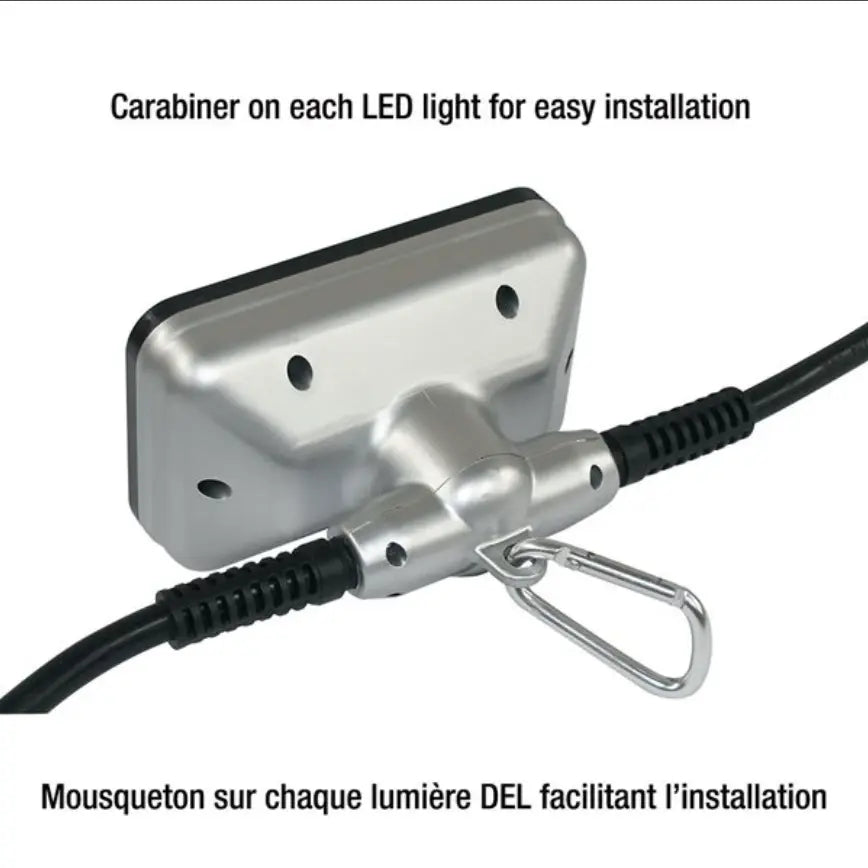 KING CANADA K-5016-5LED - 5000 LUMEN 50FT 5 LED STRING LIGHT KING CANADA