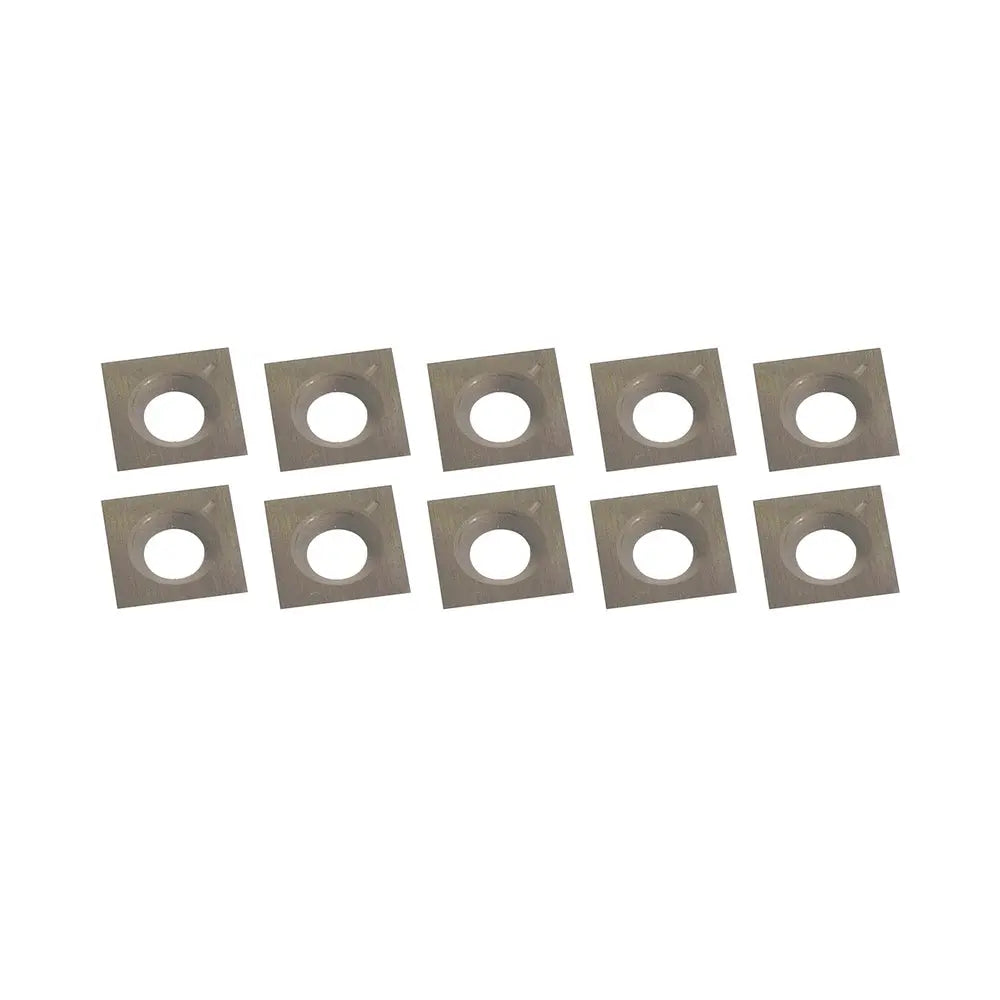 KING CANADA KW-140 - 10 PC. CARBIDE CUTTER INSERTS KIT (14MM X 14MM X 2MM) KING CANADA