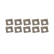 KING CANADA KW-140 - 10 PC. CARBIDE CUTTER INSERTS KIT (14MM X 14MM X 2MM) KING CANADA