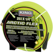 KING K-2514H - 1/4" X 25' HYBRID POLYMER INDUSTRIAL AIR HOSE KING