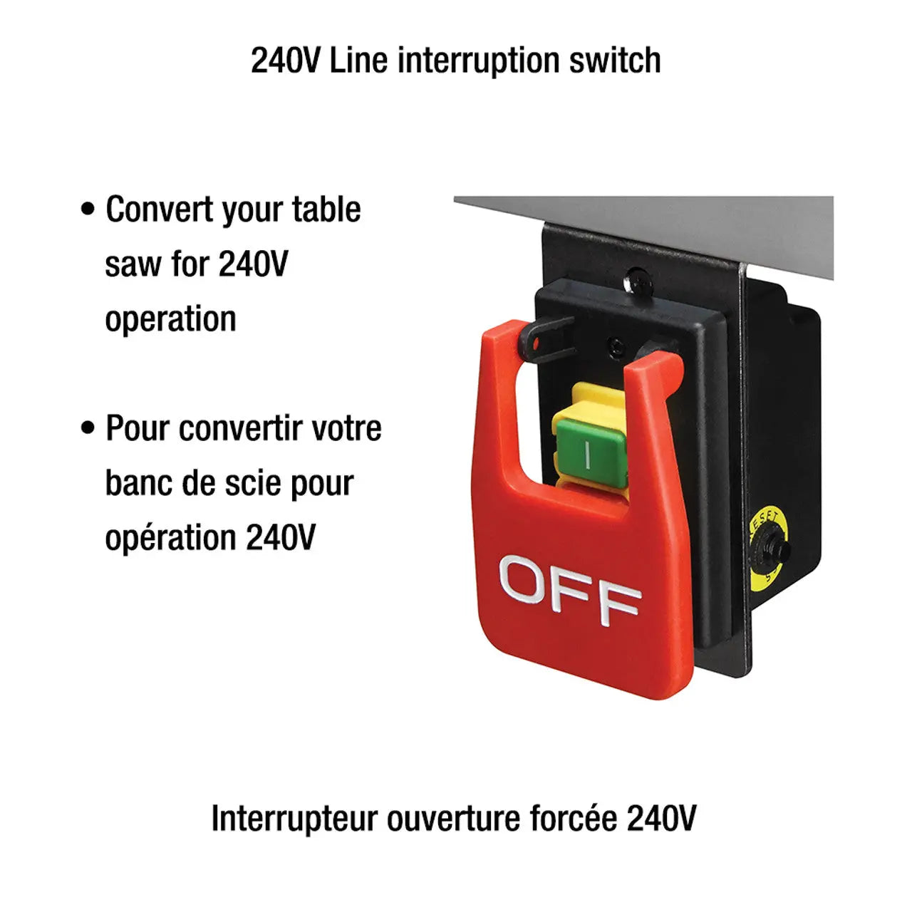 KING KC-10HCX - 10” CABINET TABLE SAW KING