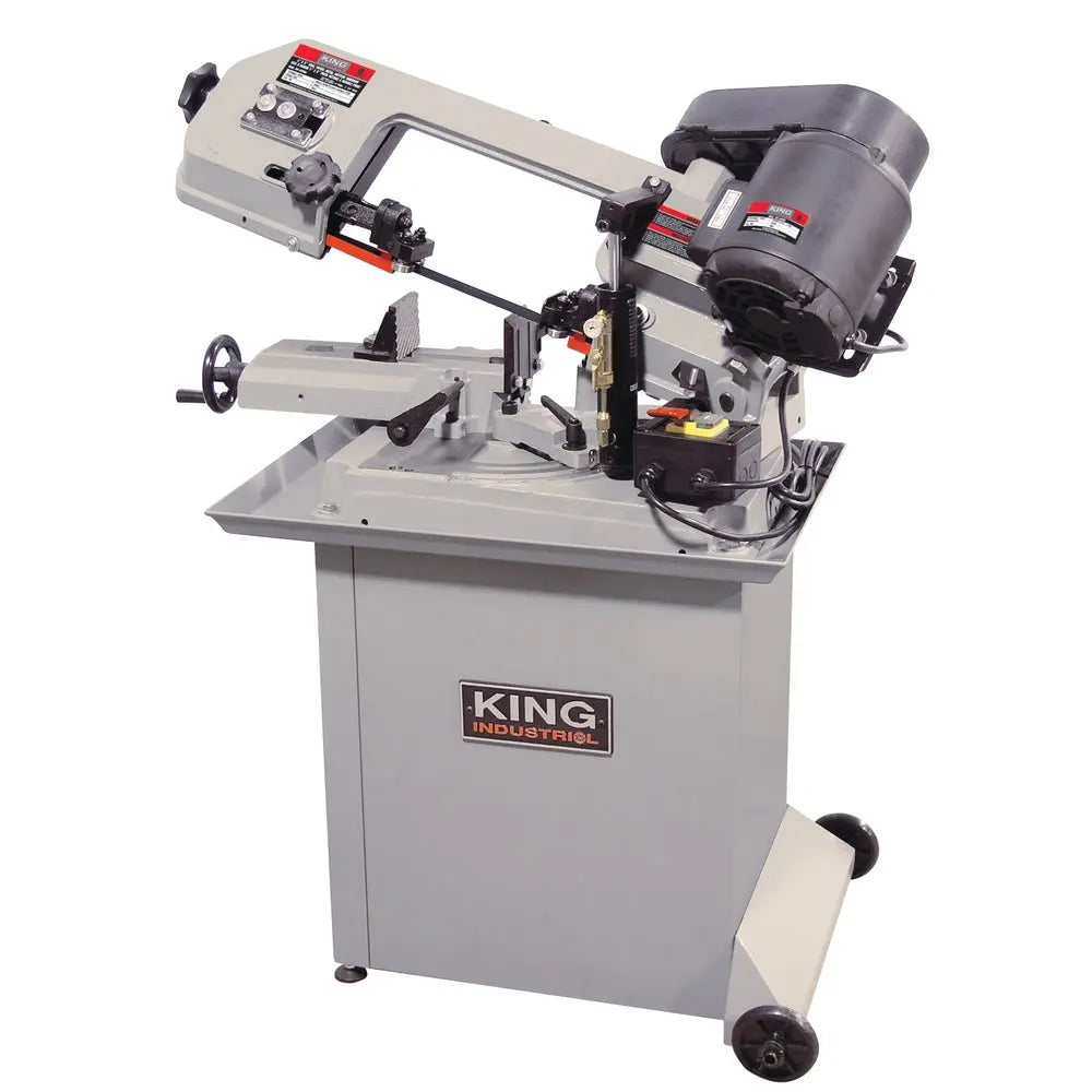 KING KC-129DS - 5” X 6” DUAL SWIVEL METAL CUTTING BANDSAW KING