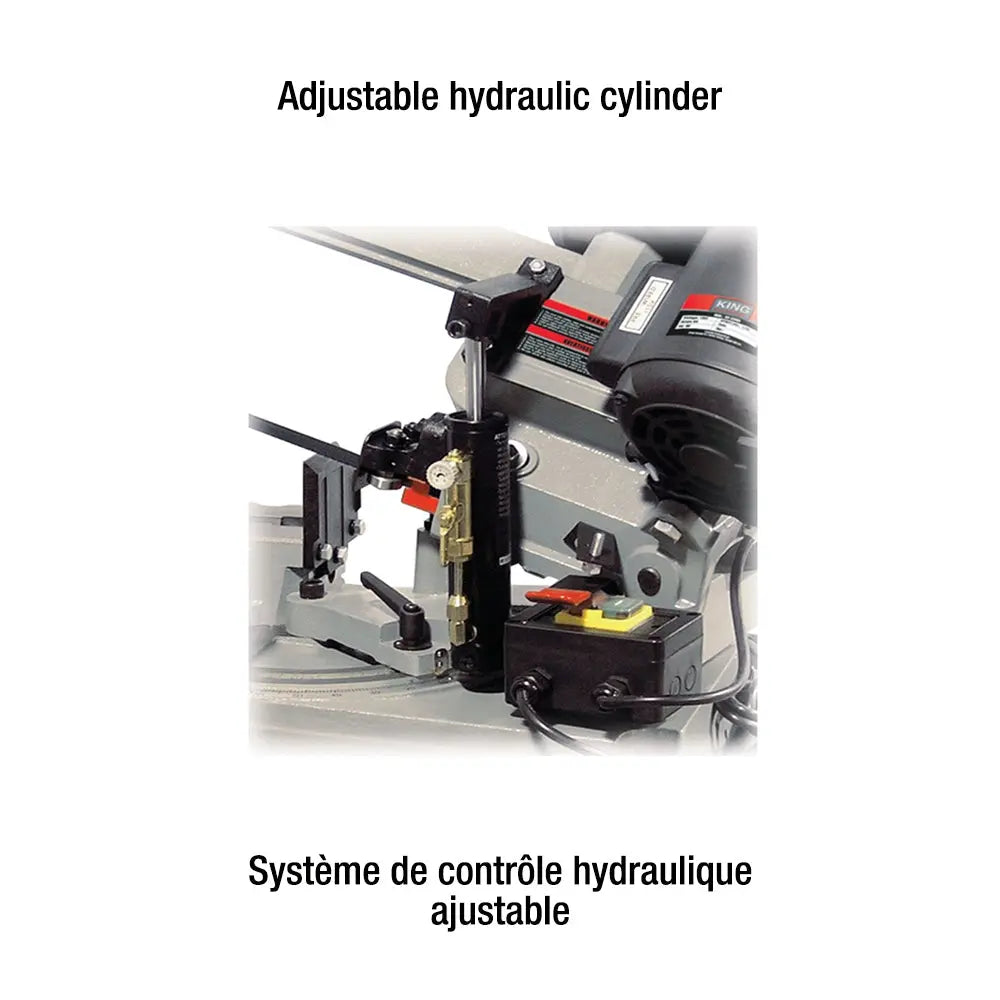 KING KC-129DS - 5” X 6” DUAL SWIVEL METAL CUTTING BANDSAW KING