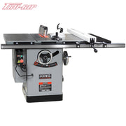 KING KC-26FXT/I30/30 - 10" Table Table Saw, Riving Knife w/ 30" Ind. Fence, LT - Wise Line Tools