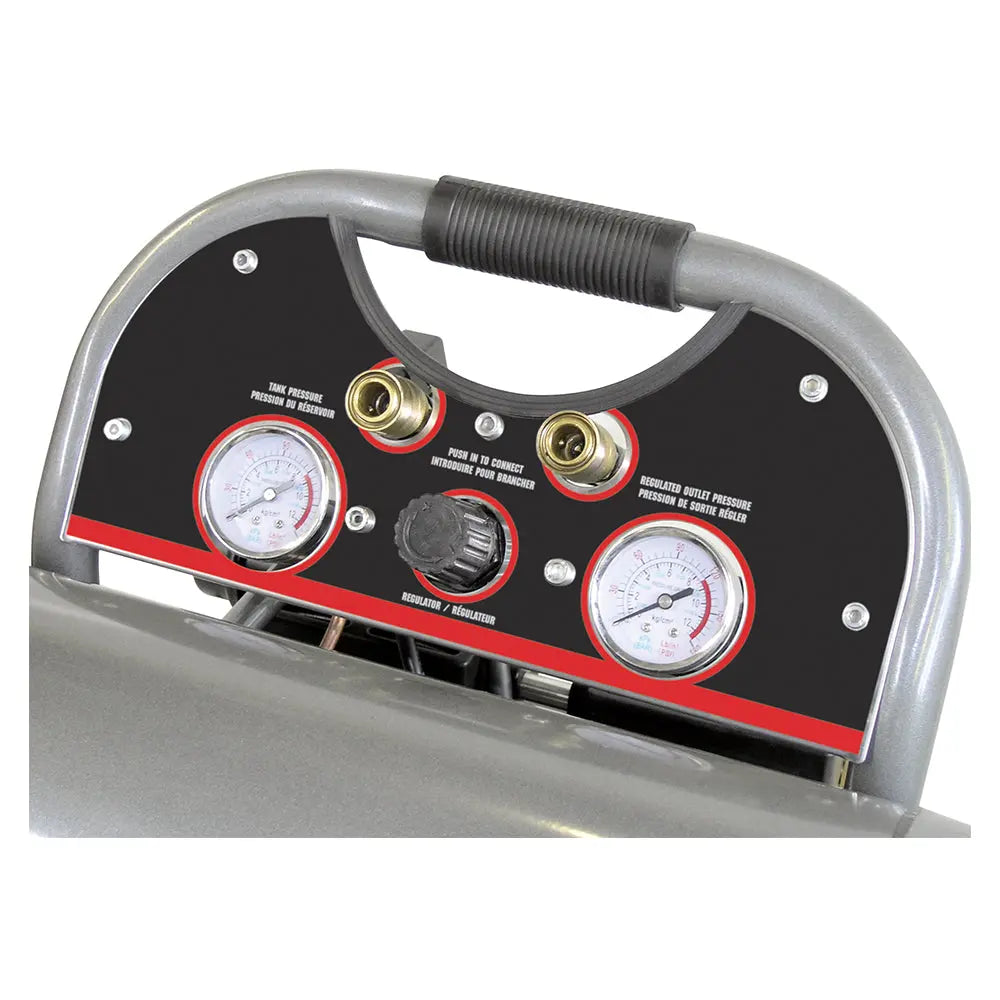 KING KC-4620A - 4.6 GALLON ULTRA QUIET OIL-FREE AIR COMPRESSOR4.6 GALLON ULTRA QUIET OIL-FREE AIR COMPRESSOR KING