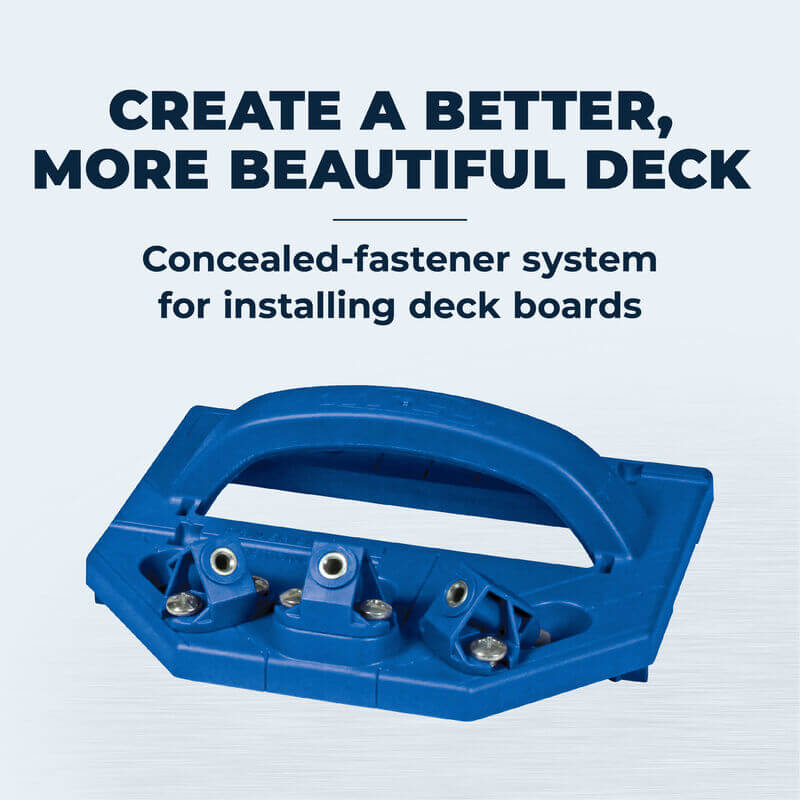 KREG KJDECKSYS20 - Deck Jig Concealed-Fastener System