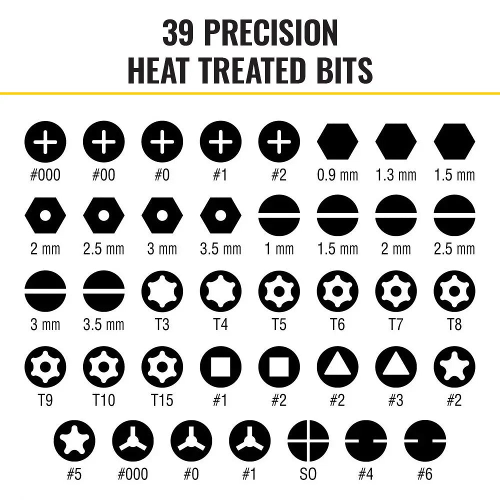 KLEIN 32717 - All-in-1 Precision Screwdriver Set with Case KLEIN