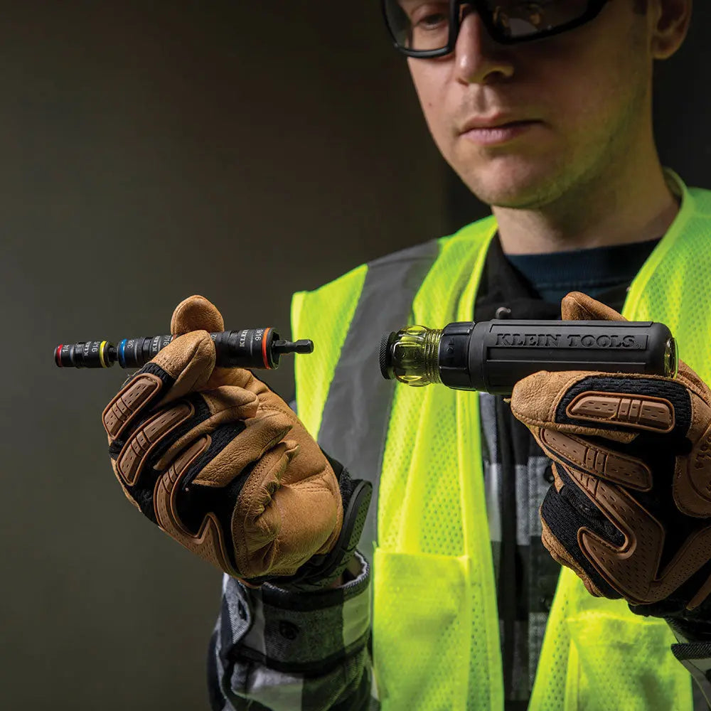 Klein KLE-32933 - 7-in-1 Impact Flip Socket Set - Wise Line Tools