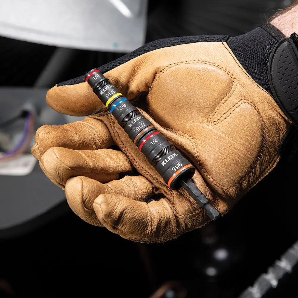Klein KLE-32933 - 7-in-1 Impact Flip Socket Set - Wise Line Tools