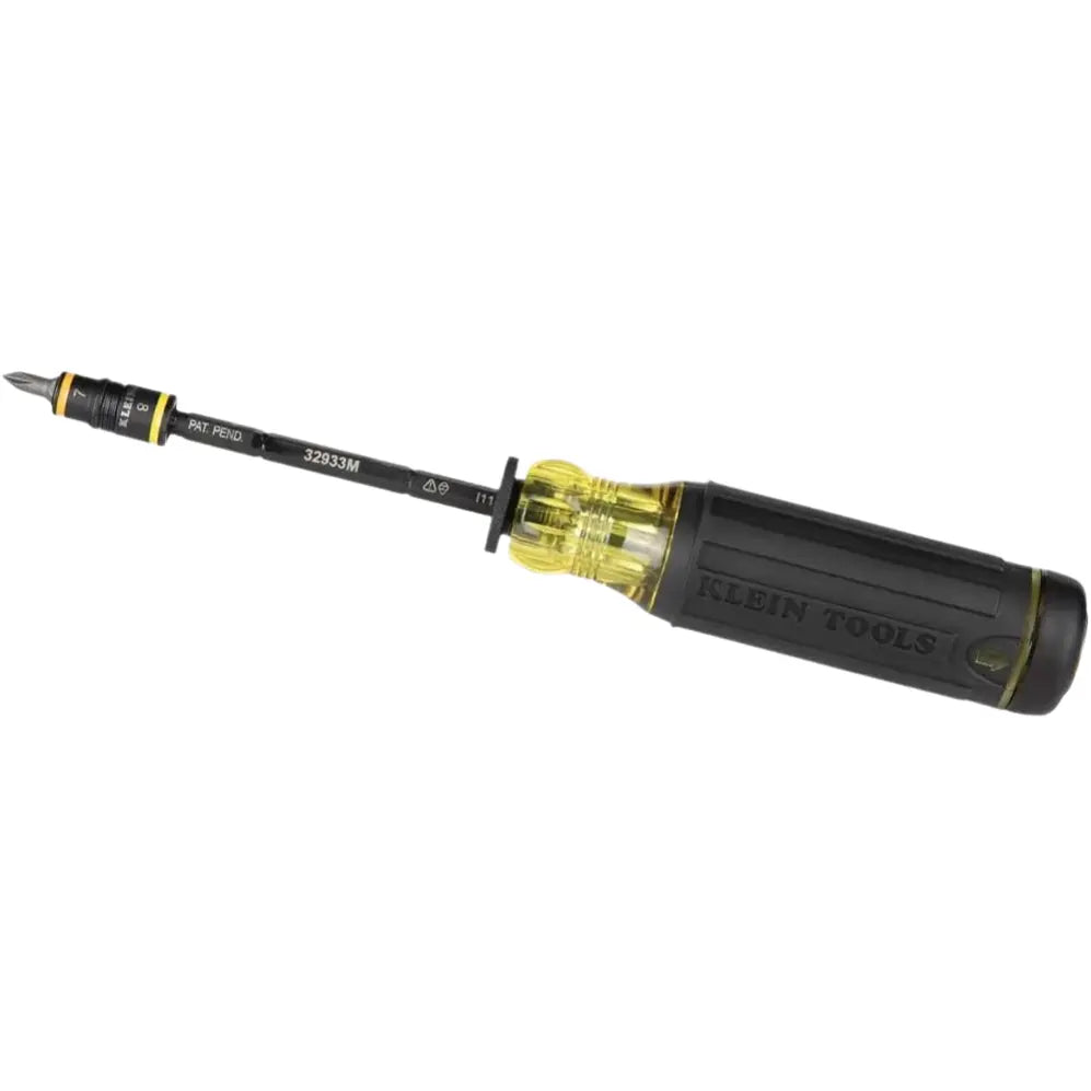 Klein 32933M - 6-in-1 Metric Impact Socket Set, 3 Flip Sockets with 6 Metric Hex Sizes 7 mm to 14 mm KLEIN