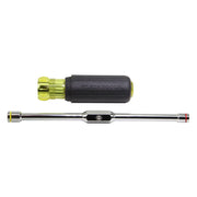 KLEIN KLE-65064 - 2-in-1 Nut Driver, Hex Head, 1/4-Inch and 5/16-Inch Klein