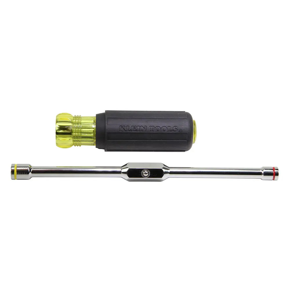KLEIN KLE-65064 - 2-in-1 Nut Driver, Hex Head, 1/4-Inch and 5/16-Inch Klein