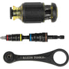 KLEIN KLE-85515HD - Flip Socket, Mini Ratchet and Multi-Bit Driver Set, 3-Piece
