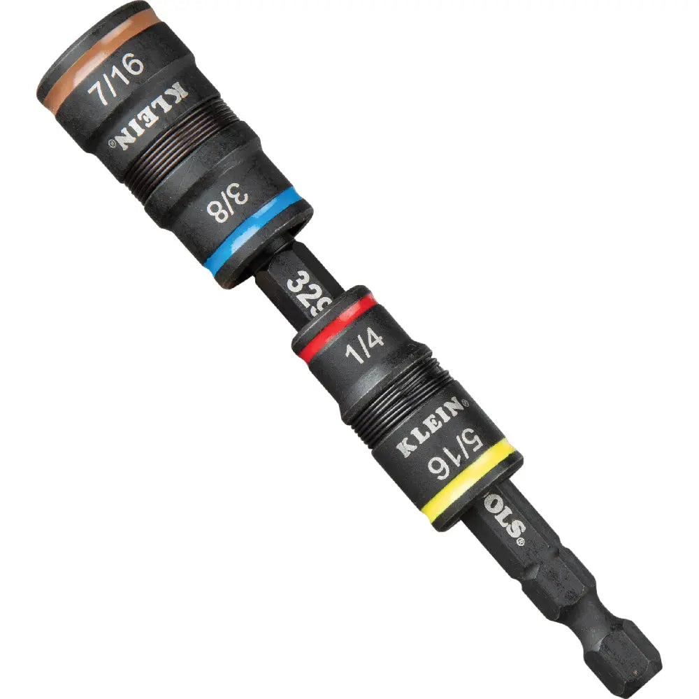 Klein KLE-85515HD - Flip Socket, Mini Ratchet and Multi-Bit Driver Set, 3-Piece - Wise Line Tools