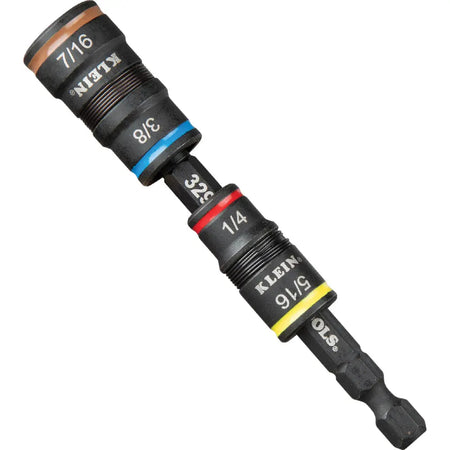 Klein KLE-85515HD - Flip Socket, Mini Ratchet and Multi-Bit Driver Set, 3-Piece - Wise Line Tools