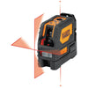 KLEIN KLE-93LCLS - Laser Level, Self-Leveling Red Cross-Line Level and Red Plumb Spot