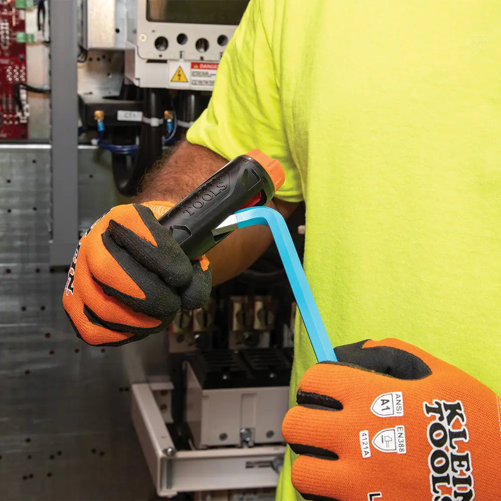 KLEIN KLE-BLS22H - 22pc Long SAE and Metric Ball End Hex Key Set KLEIN