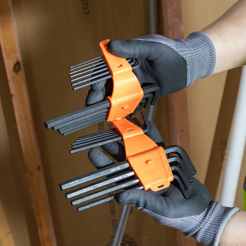 KLEIN KLE-LS22 - 22pc SAE & Metric Hex Key Set KLEIN