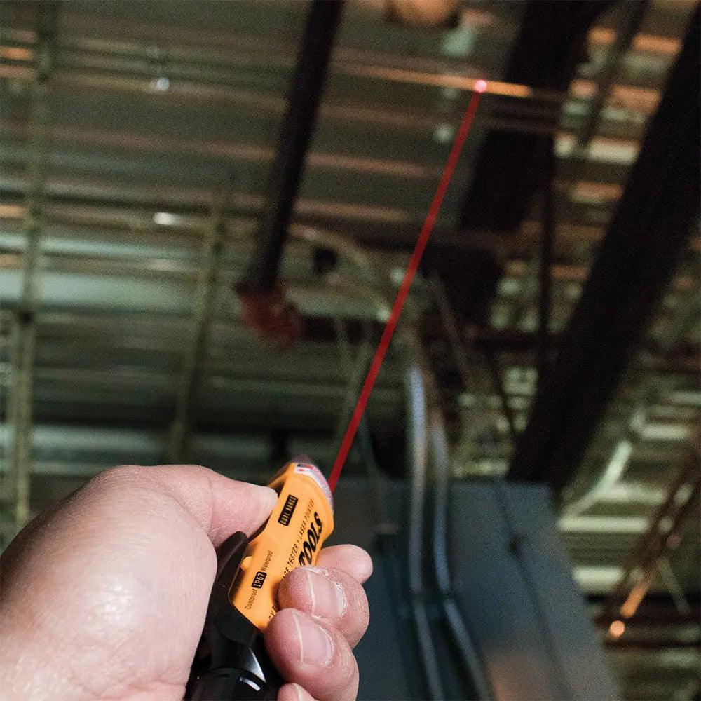 KLEIN KLE-NCVT-5A - Non-Contact Voltage Tester Pen, Dual Range, with Laser Pointer Klein