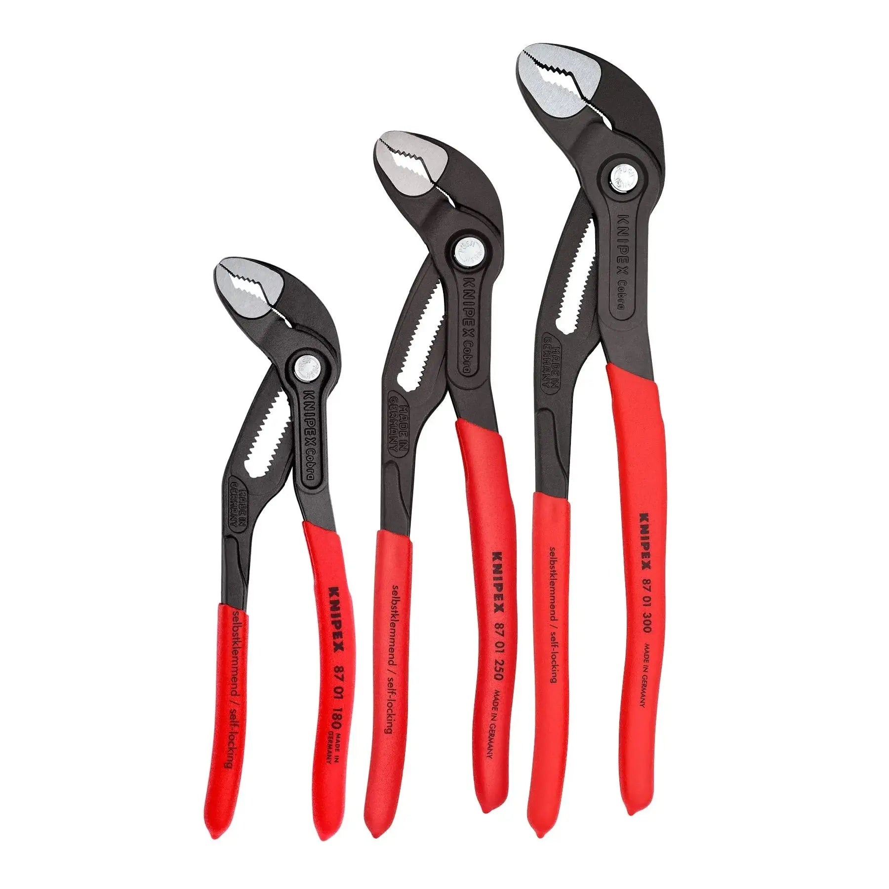 KNIPEX 002006US1 - 3 Pc Cobra® Pliers Set KNIPEX