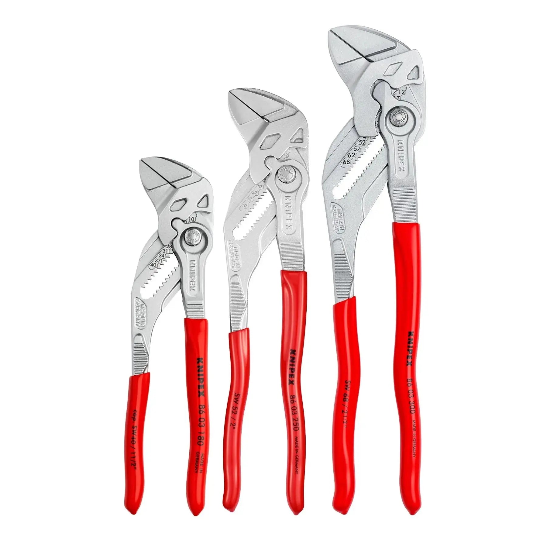 KNIPEX 002006US2 - 3 Pc Pliers Wrench Set KNIPEX
