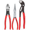 Knipex 002008US2 - Coffret universel 3 pièces avec pinces Cobra®