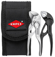 Knipex 002072V04XS - 2 Pc Mini Pliers Set XS in Belt Pouch - Wise Line Tools