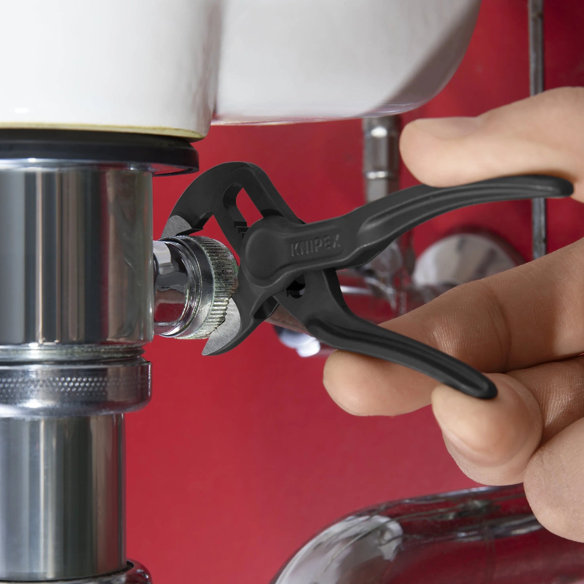 Knipex 002072V04XS - 2 Pc Mini Pliers Set XS in Belt Pouch - Wise Line Tools