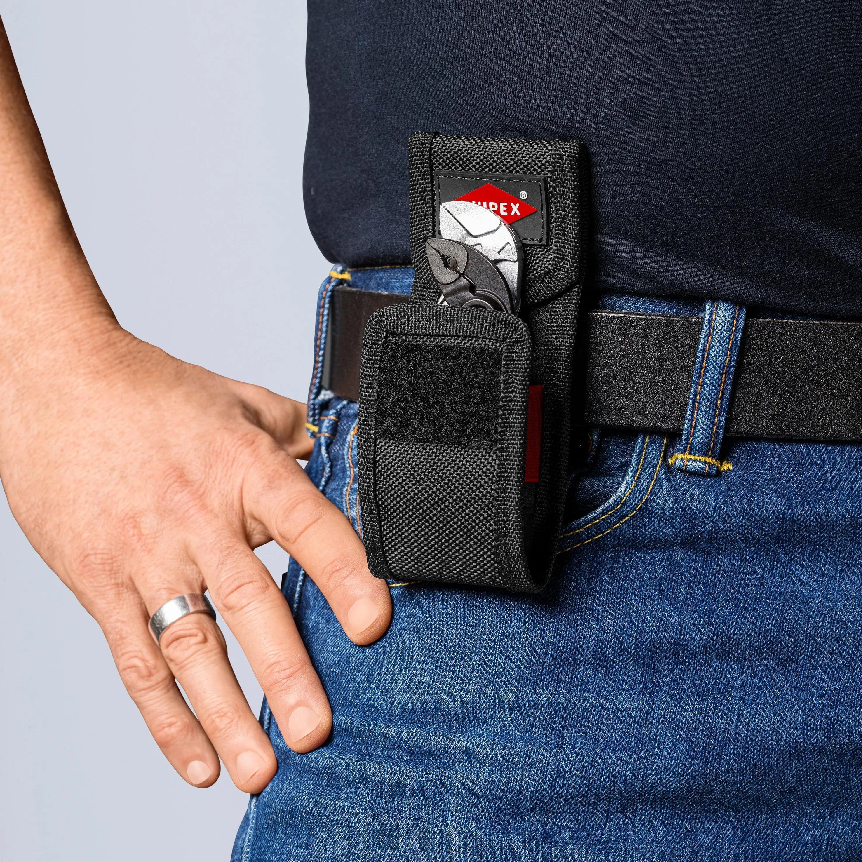 Knipex 002072V04XS - 2 Pc Mini Pliers Set XS in Belt Pouch - Wise Line Tools