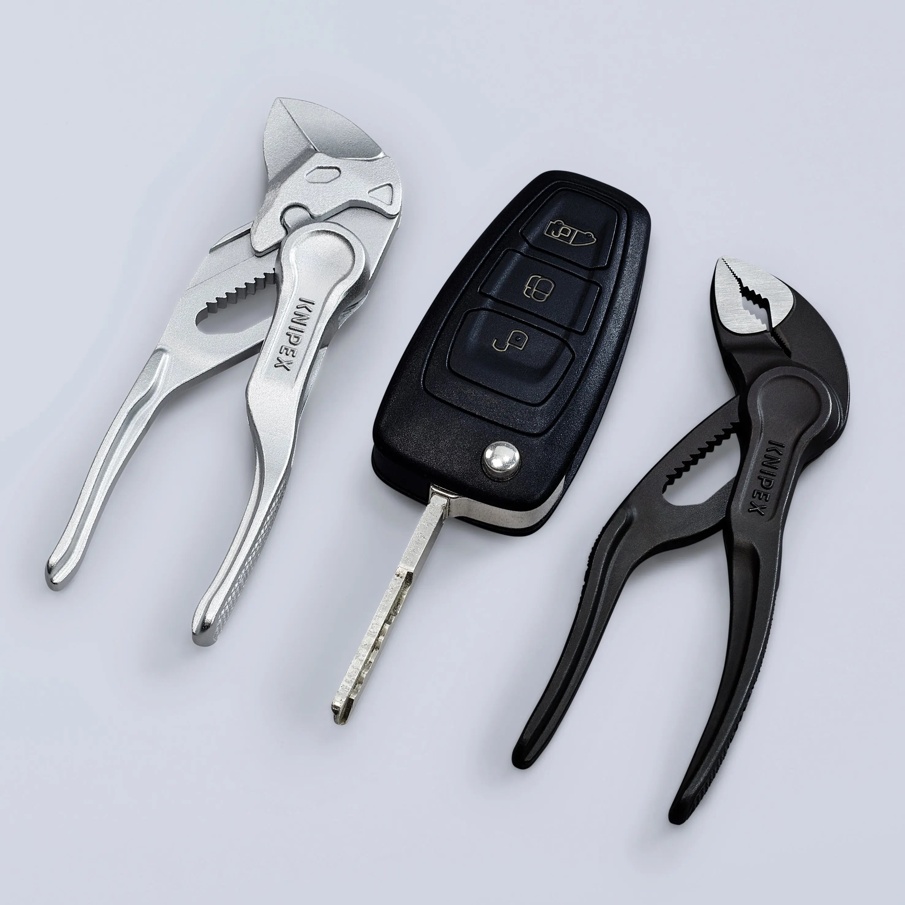 Knipex 002072V04XS - 2 Pc Mini Pliers Set XS in Belt Pouch - Wise Line Tools