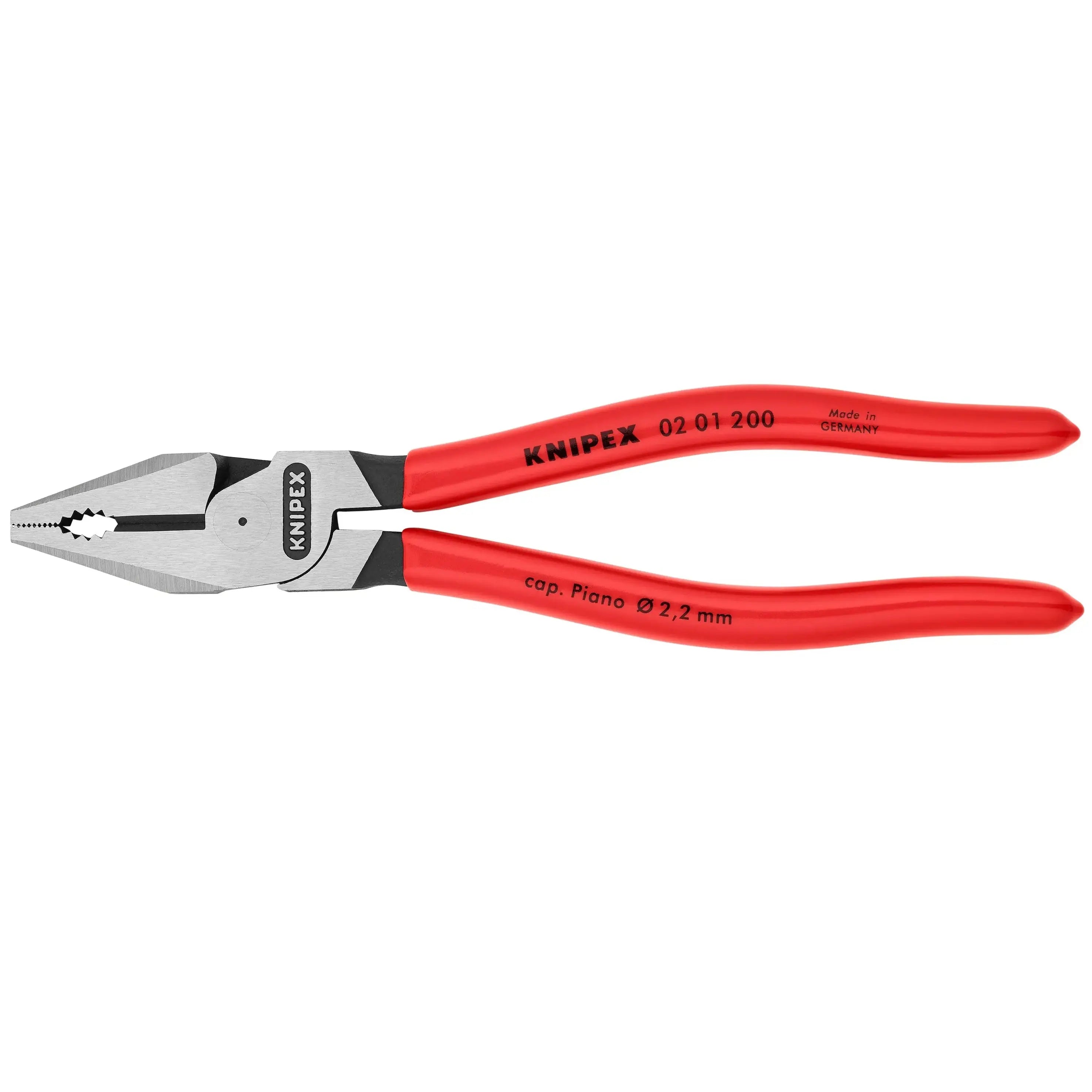 KNIPEX 0201200SBA - 8" High Leverage Combination Pliers KNIPEX
