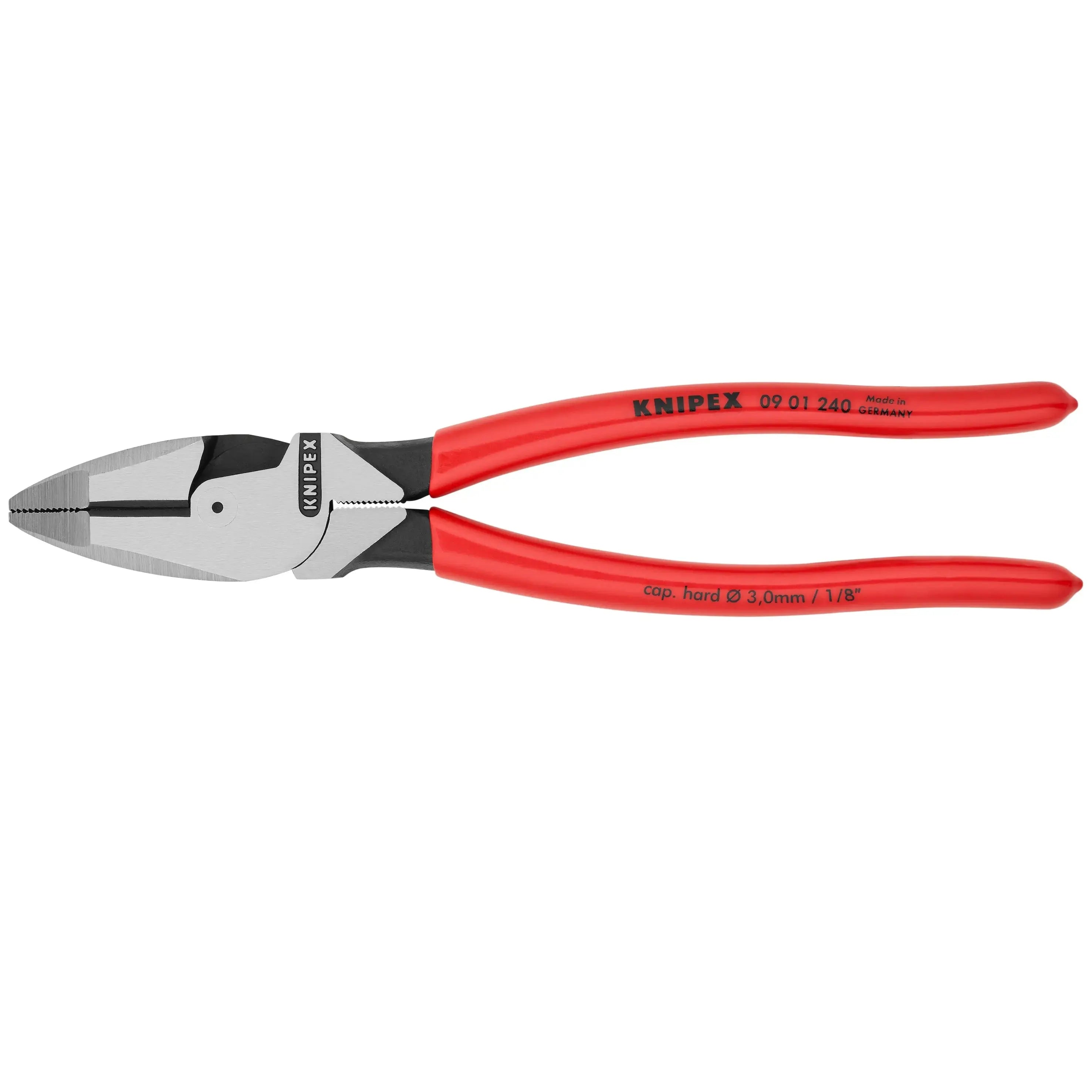 KNIPEX 0901240SBA - 9 1/2" High Leverage Lineman's Pliers New England Head KNIPEX