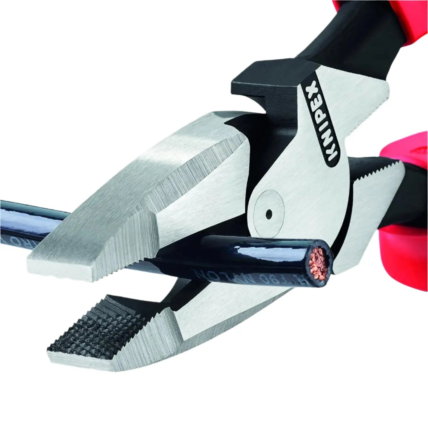 KNIPEX 0901240SBA - 9 1/2" High Leverage Lineman's Pliers New England Head KNIPEX