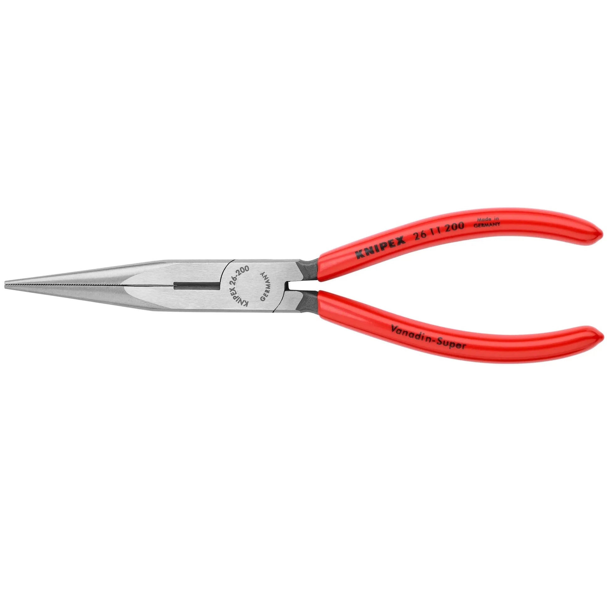 KNIPEX 2611200SBA - 8" Long Nose Pliers with Cutter KNIPEX