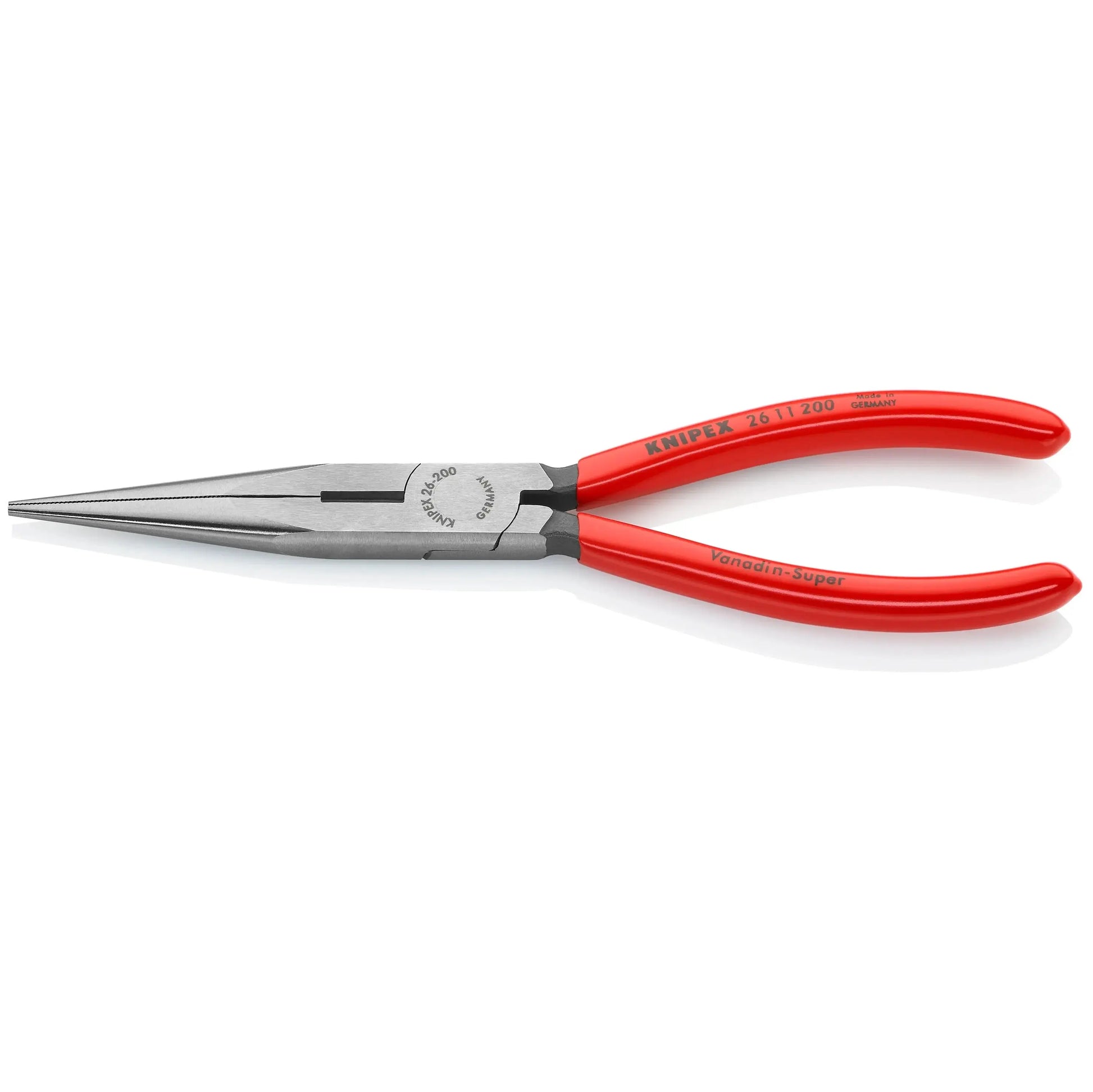 KNIPEX 2611200SBA - 8" Long Nose Pliers with Cutter KNIPEX