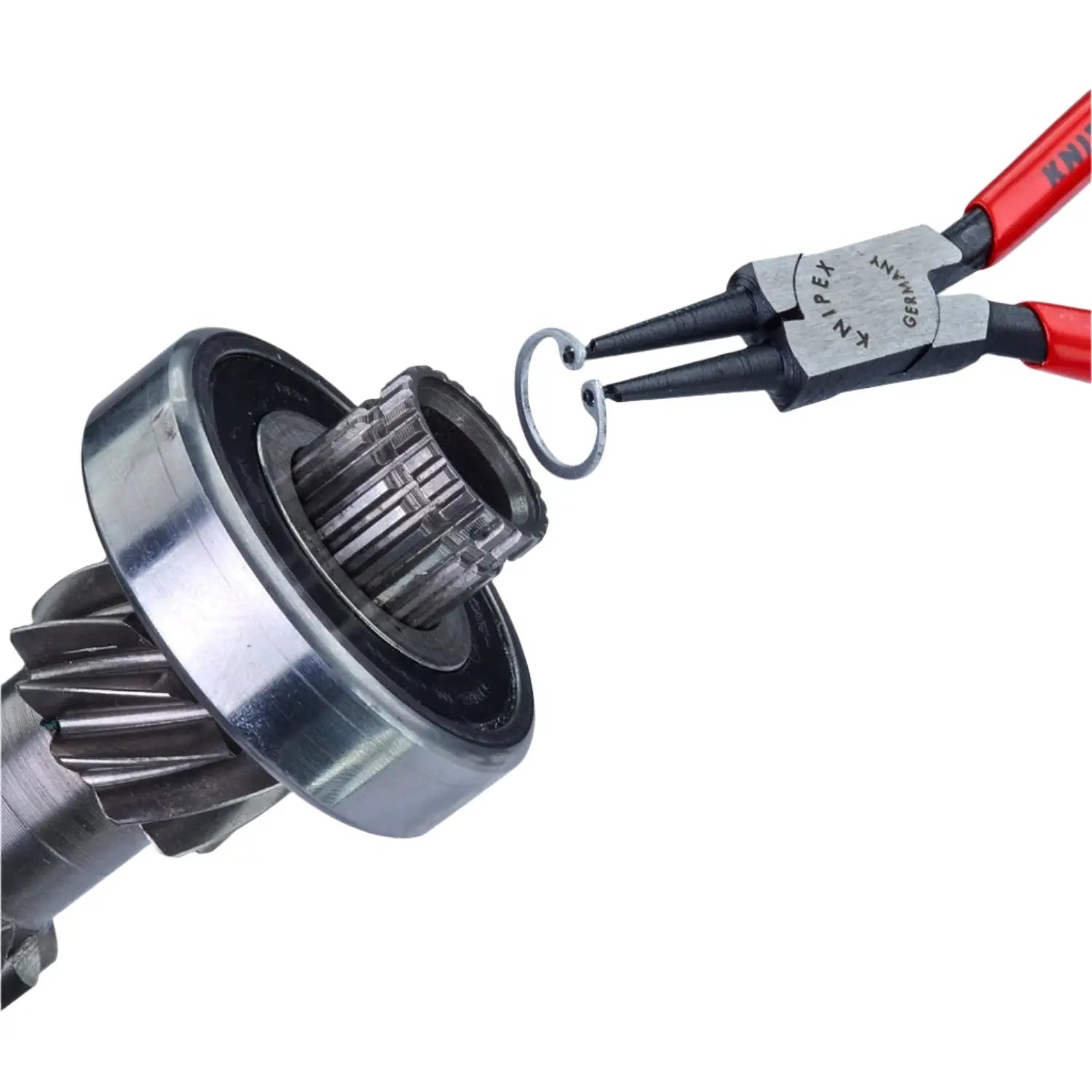 KNIPEX 4411J1 - Internal Straight Retaining Ring Pliers 5.75-Inch by Knipex KNIPEX