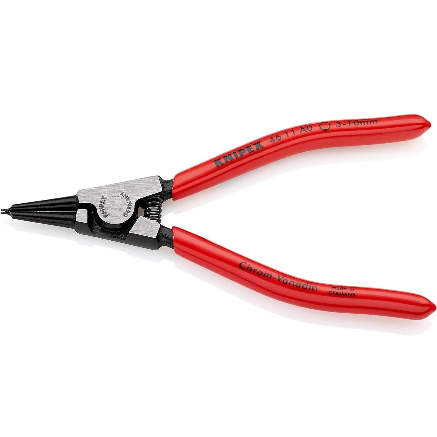 KNIPEX 4611A0 - External Straight Retaining Ring Pliers 5.75-Inch KNIPEX