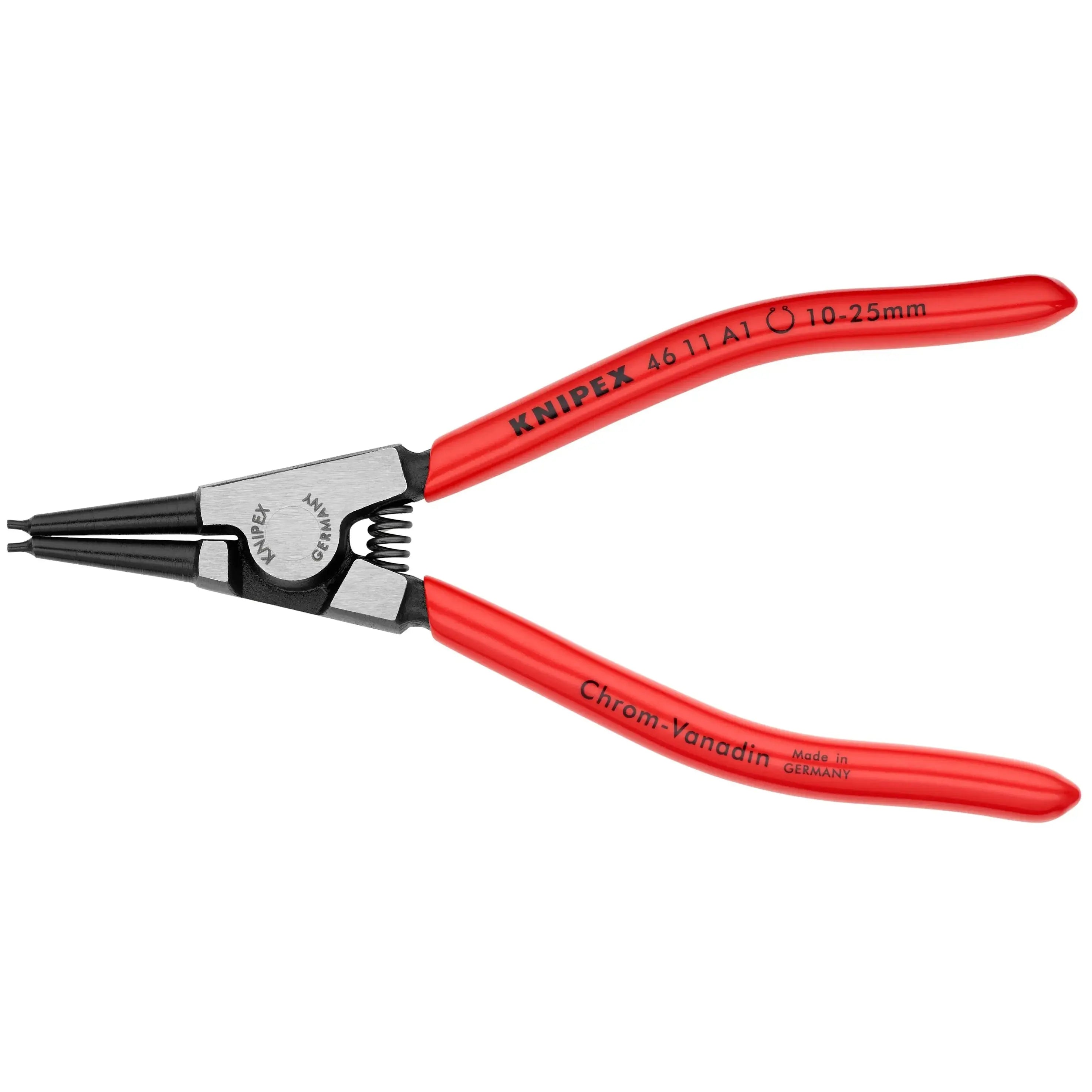 KNIPEX 4611A1 - External Straight Retaining Ring Pliers 10--25mm KNIPEX
