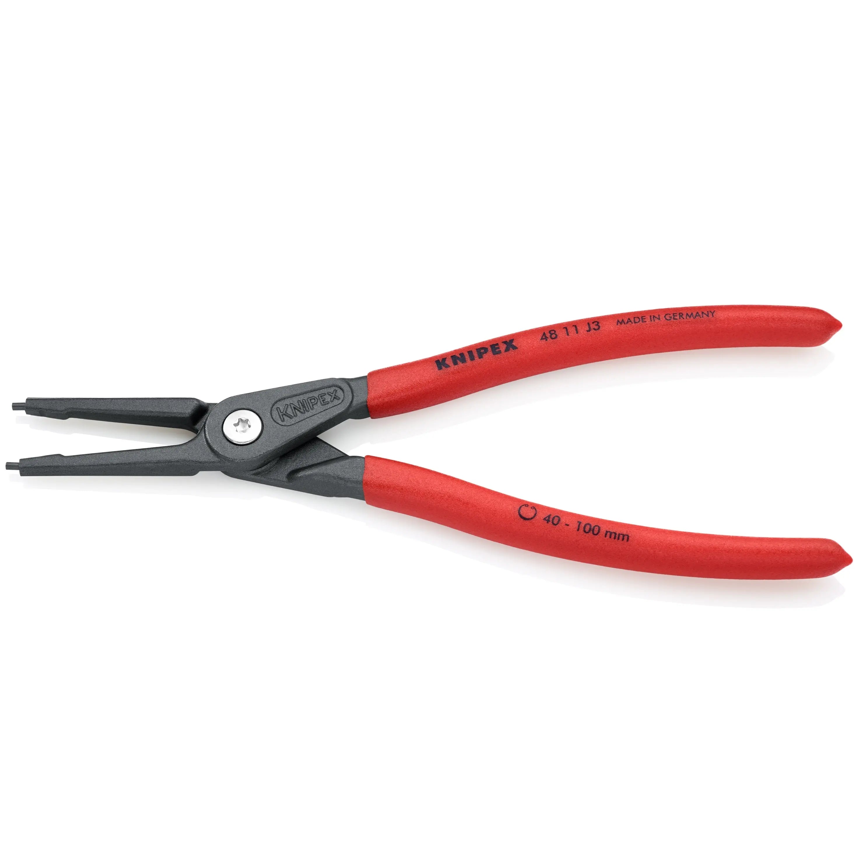 KNIPEX 4811J3 - 9" Internal Precision Snap Ring Pliers KNIPEX