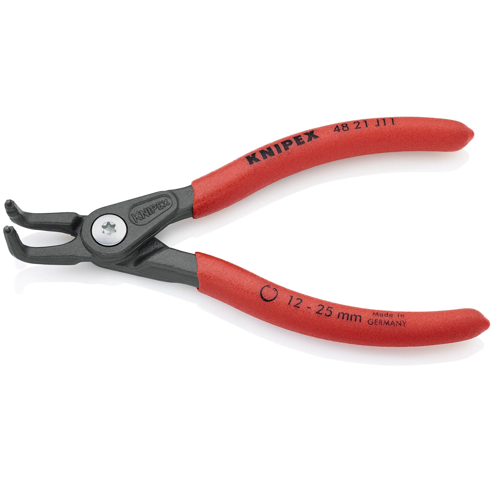 KNIPEX 4821J11 -  5" Internal 90° Angled Precision Snap Ring Pliers KNIPEX