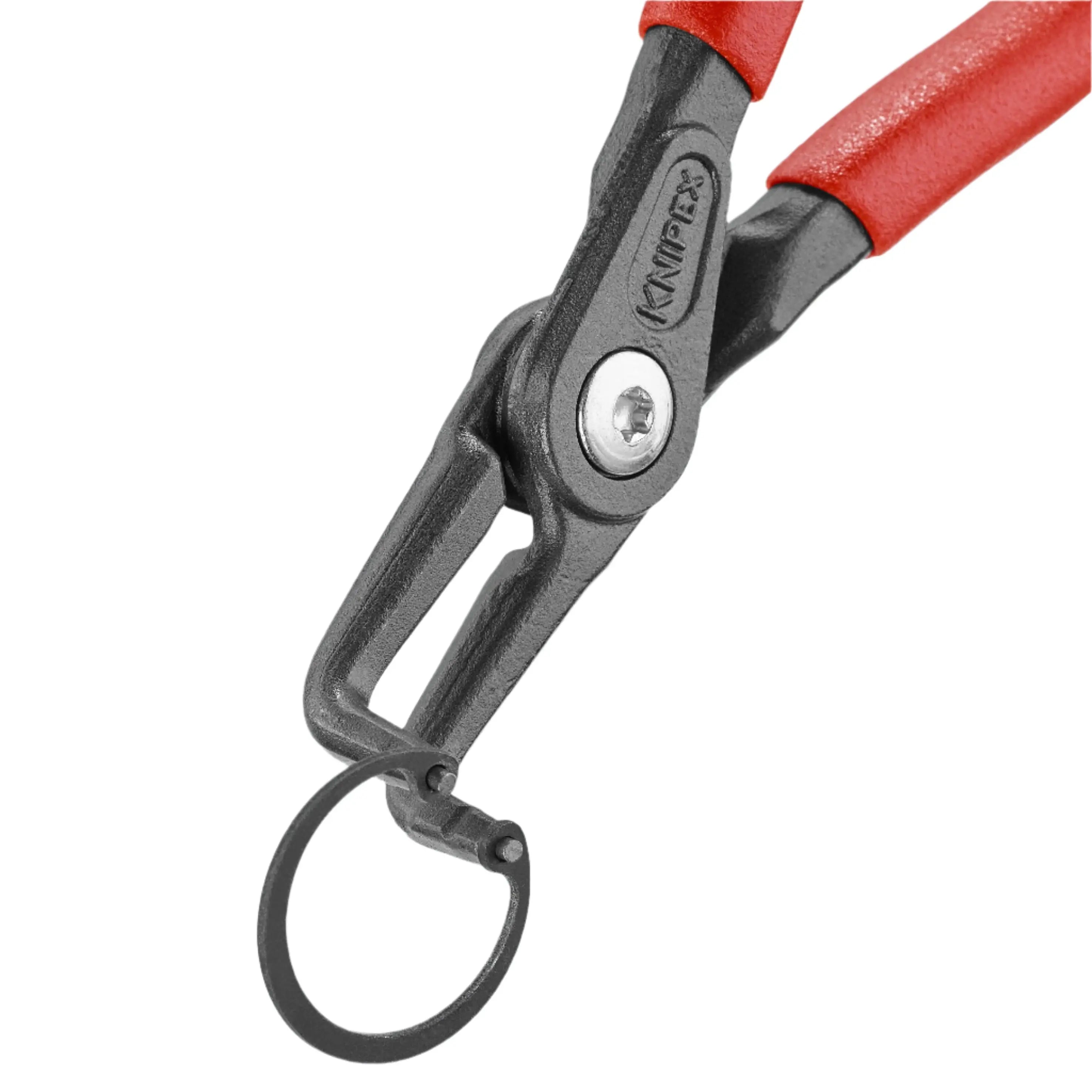 Knipex 4821J21 - 6 1/2" Internal 90° Angled Precision Snap Ring Pliers - Wise Line Tools