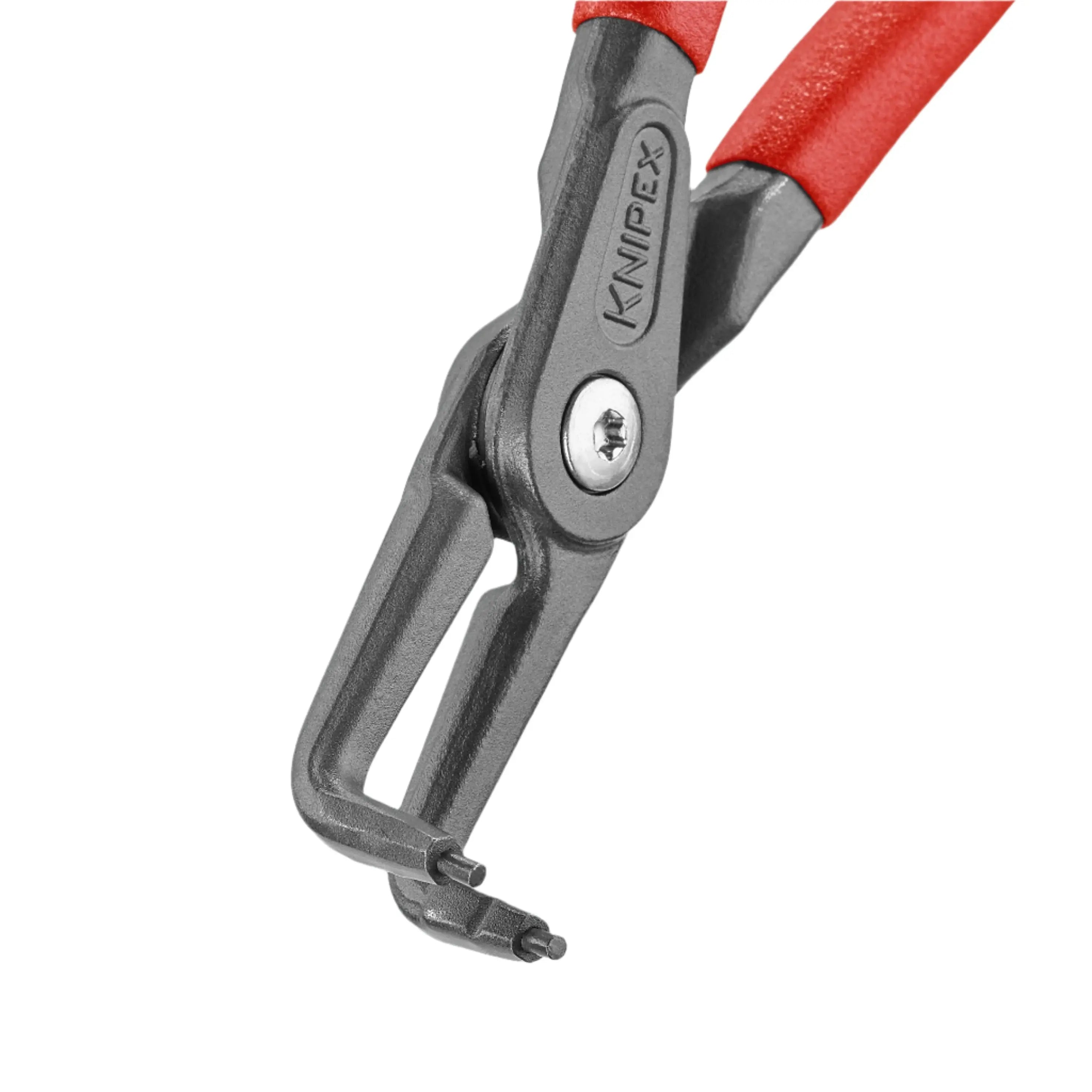 Knipex 4821J31 - 8 1/4" Internal 90° Angled Precision Snap Ring Pliers - Wise Line Tools