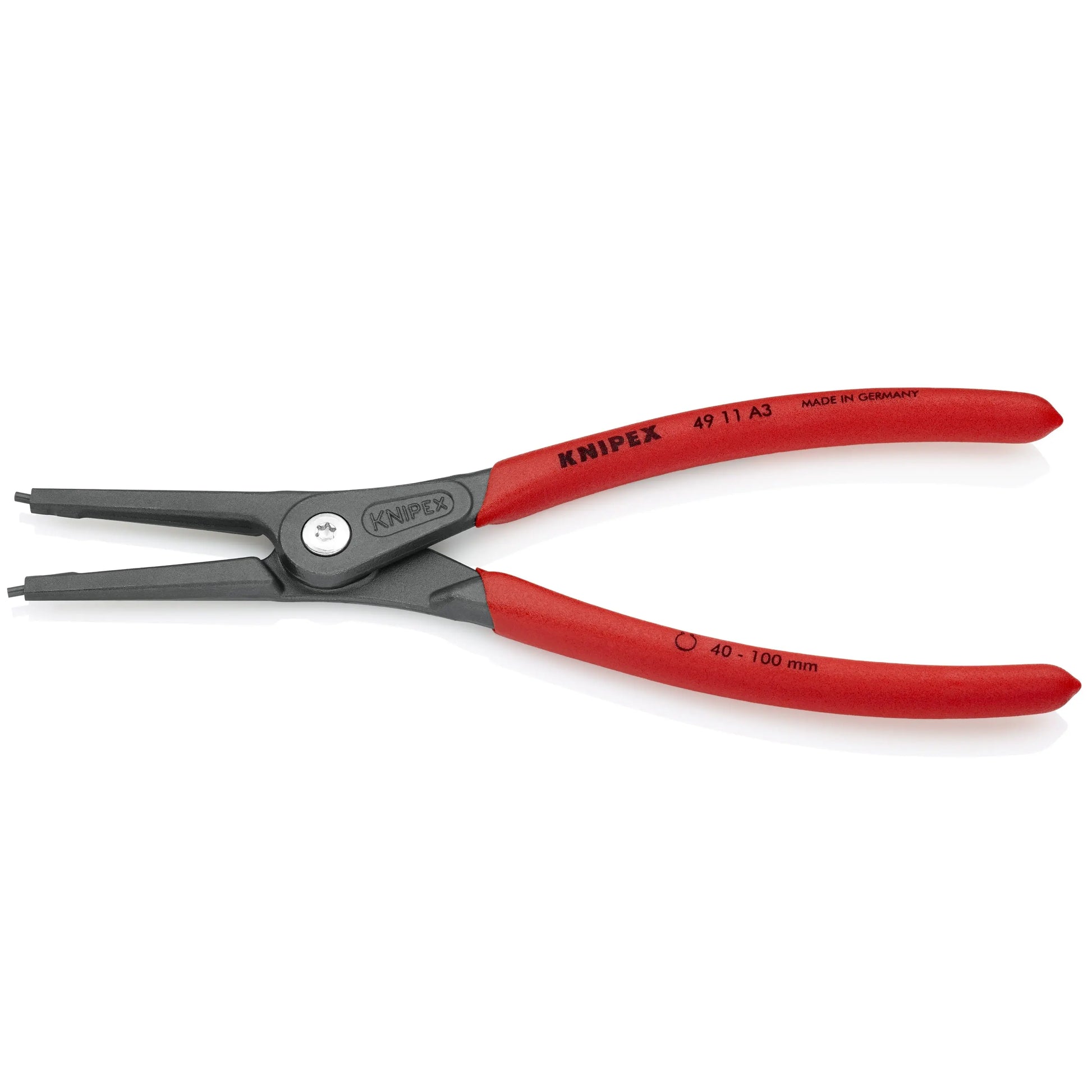 KNIPEX 4911A2 - 7 1/4" External Precision Snap Ring Pliers KNIPEX