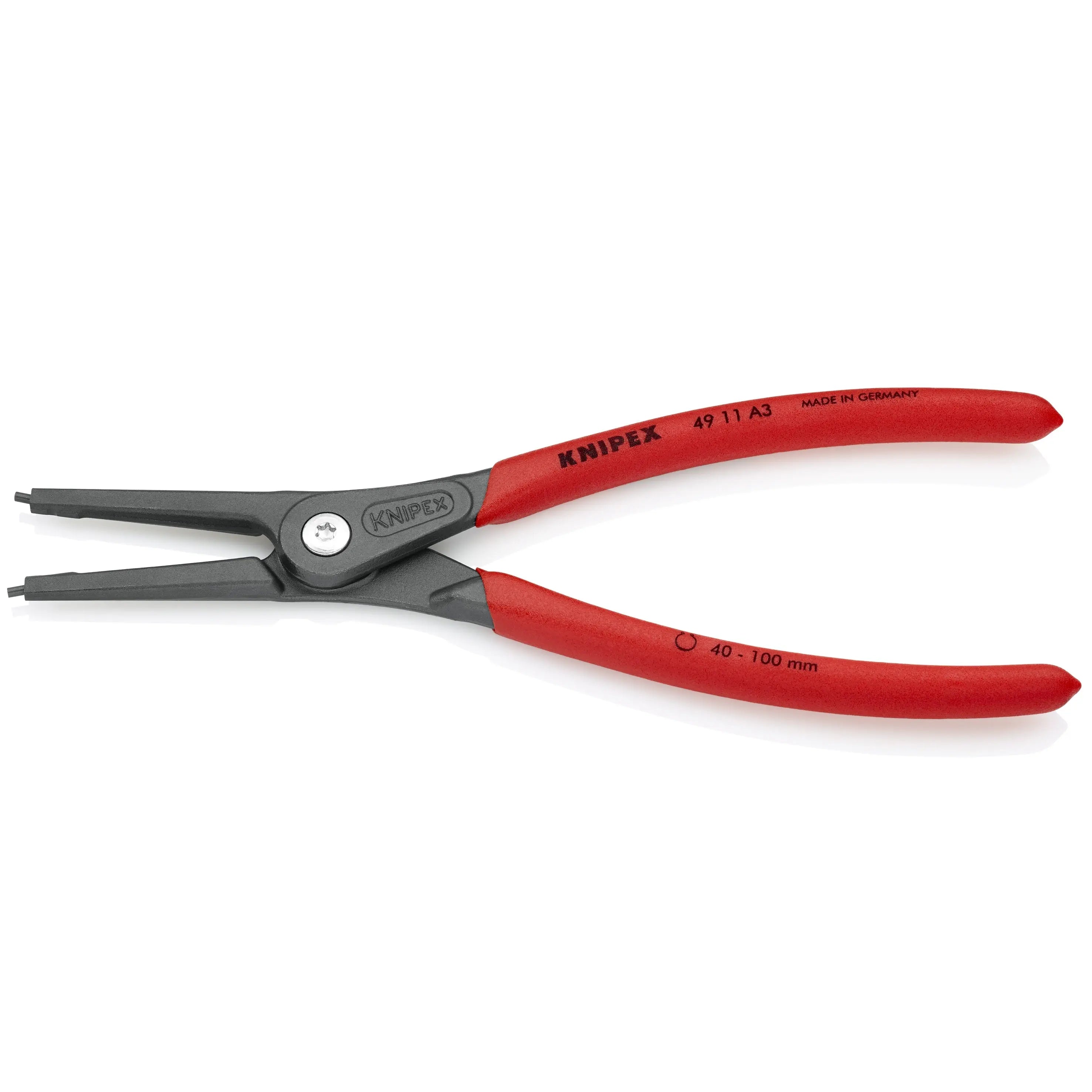KNIPEX 4911A2 - 7 1/4" External Precision Snap Ring Pliers KNIPEX