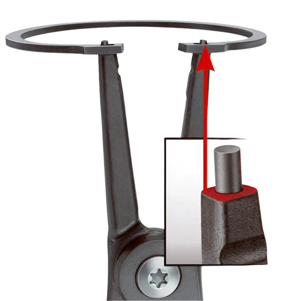 Knipex 4911A2 - 7 1/4" External Precision Snap Ring Pliers - Wise Line Tools