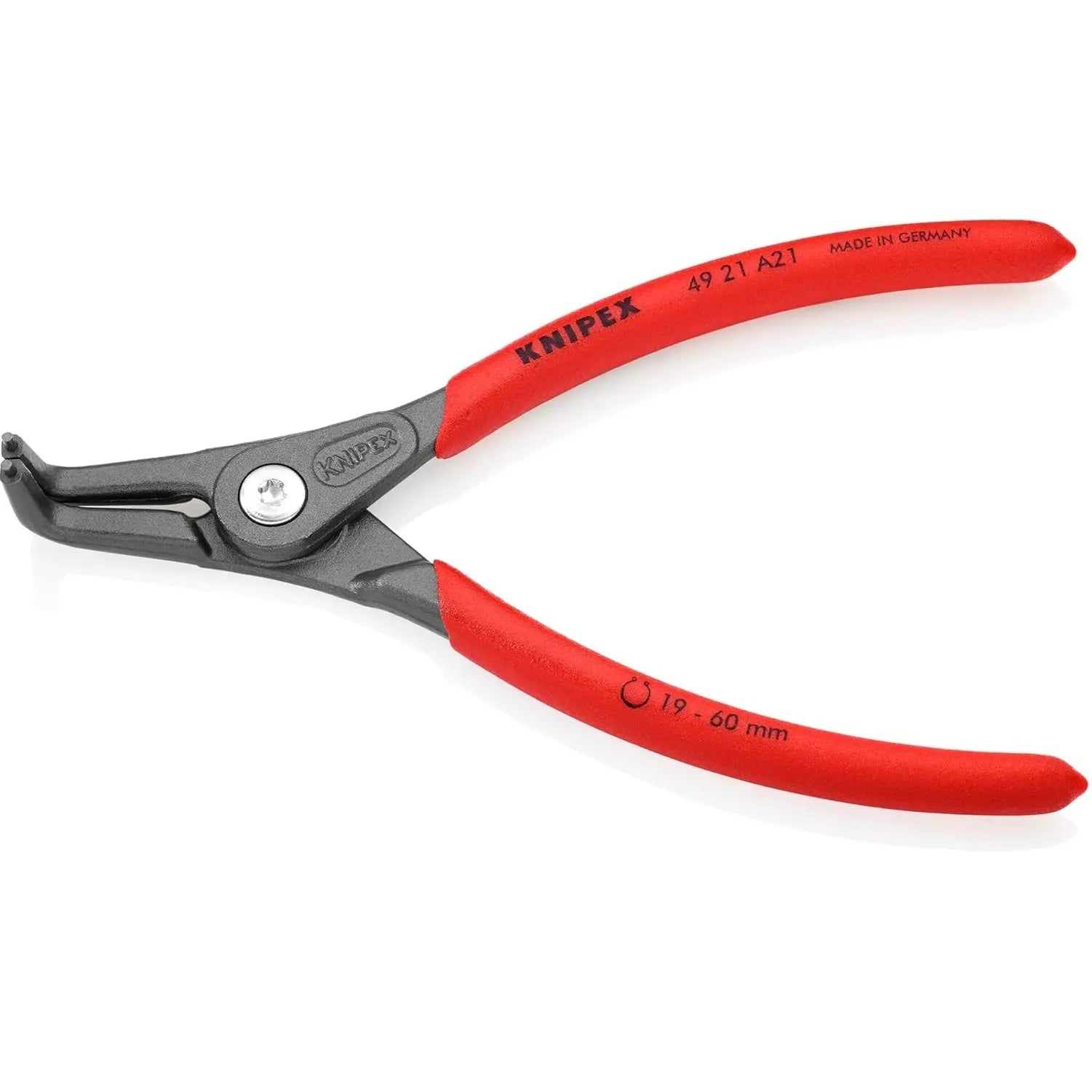 KNIPEX 4921A21 - 6 1/2" External 90° Angled Precision Snap Ring Pliers KNIPEX